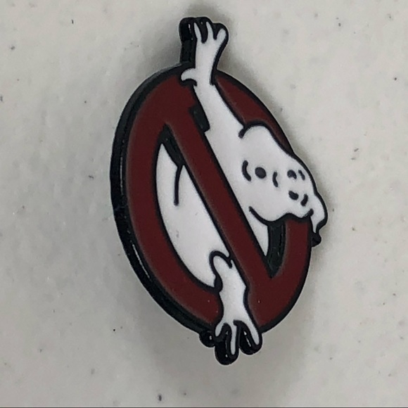 Ghostbusters No Ghost Symbol Pin Lapel - Picture 2 of 9